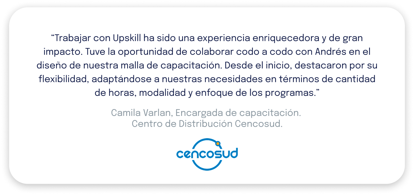 Testimonio Laboratorios Chile 3 - Centro de Capacitación Upskill