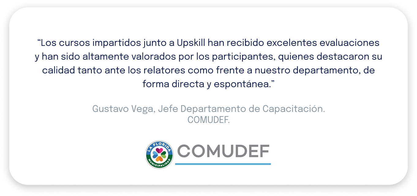 Testimonio Laboratorios Chile 3 - Centro de Capacitación Upskill