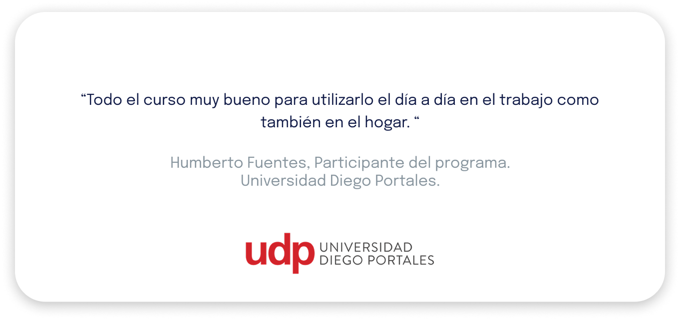Testimonio Laboratorios Chile 3 - Centro de Capacitación Upskill